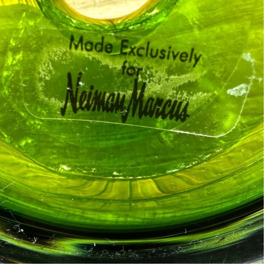 Neiman Marcus Cut-Glass Design Pitcher and Glasses Set-Made in Poland-Rare FInd - Picture 12 of 12